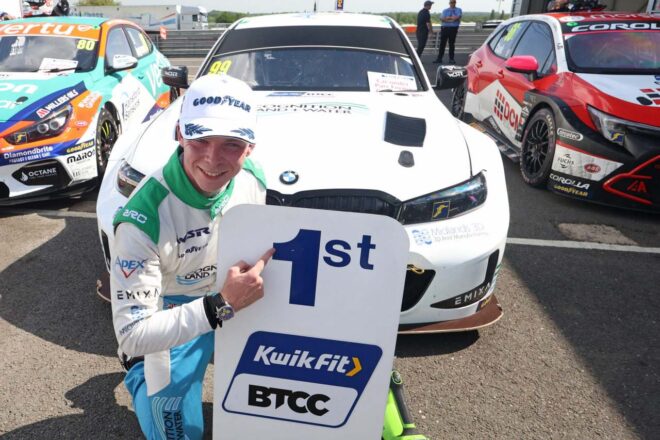 BMWが予選レース制覇から今季初勝利。トヨタの元王者シェドンも移籍後初の通算54勝目／BTCC第3戦