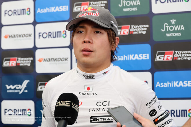 勝田貴元、ラリージャパン初日の6番手出遅れに怒り。コースオフの連続に「今までで最悪。足元をすくわれた」