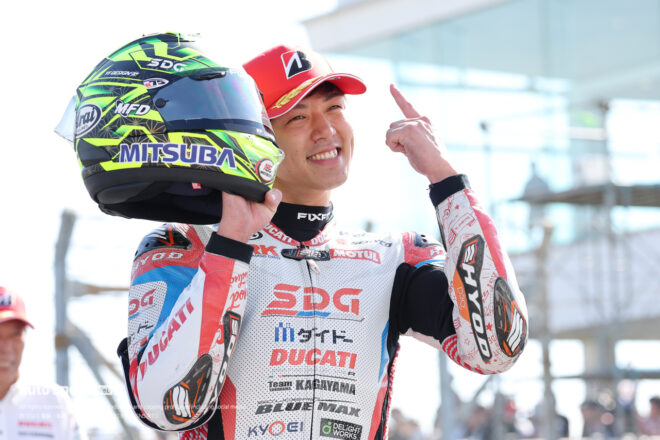 水野涼が開幕4連勝を達成。地元レースの中須賀は2位／全日本ロード第3戦オートポリス JSB1000レース1