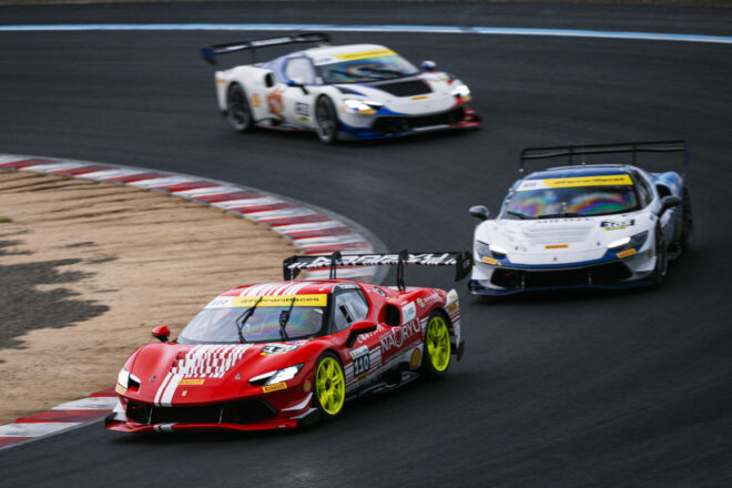 前澤友作、初の総合優勝飾る。2年ぶり復帰のフェラーリ・チャレンジ・ジャパンで連続表彰台／第3戦もてぎ