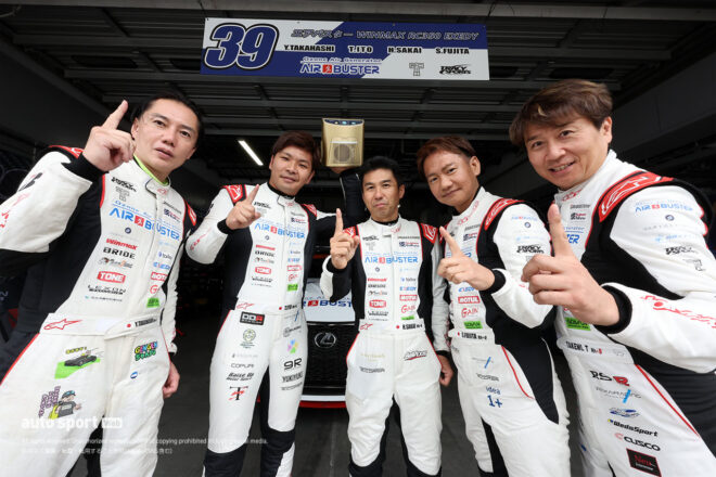 エアバスター Winmax RC350 EXEDY（高橋裕史／伊藤鷹志／酒井仁／藤田真哉／髙砂岳美／安井和弥）