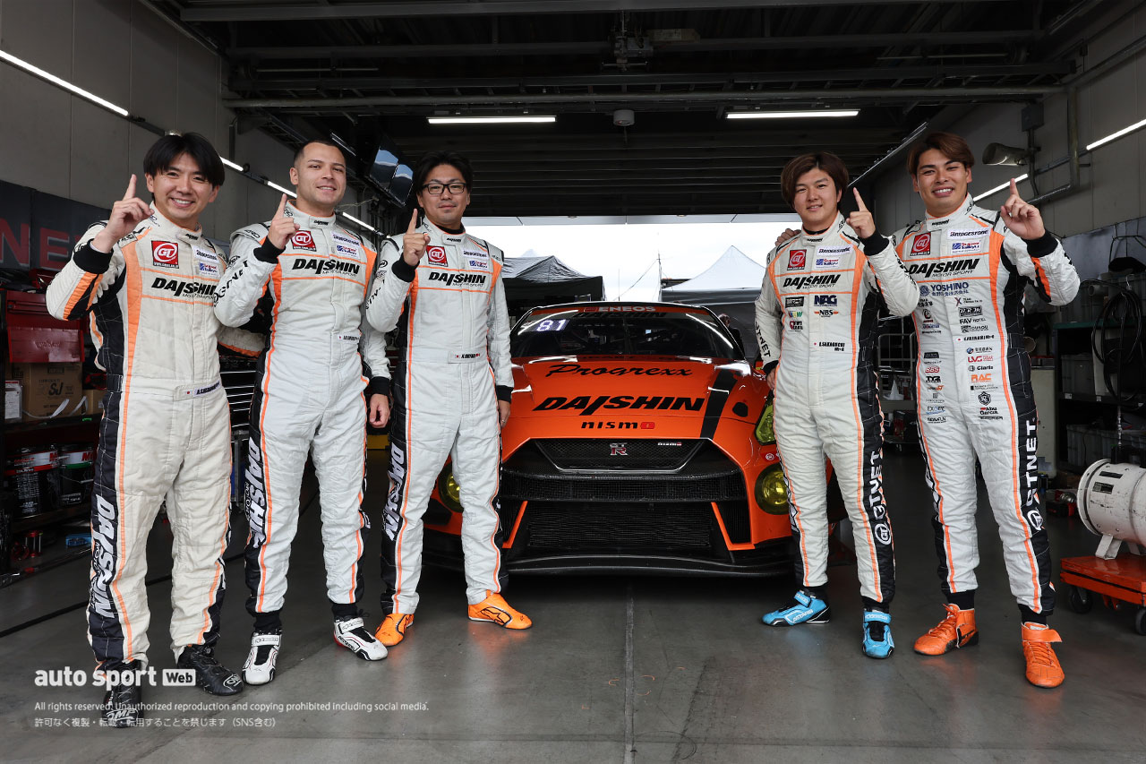 DAISHIN GT-R GT3（徳升広平／木村偉織／大八木龍一郎／坂口夏月／藤波清斗）