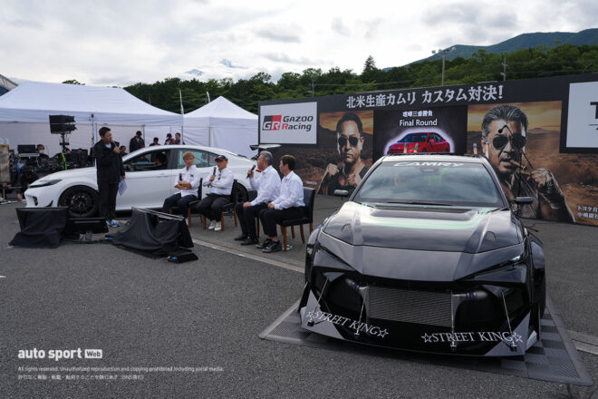 7気筒GRvsグラチャンTR、北米カムリは右ハンドルで日本販売へ。トヨタの異次元カスタム対決が富士24時間で勃発