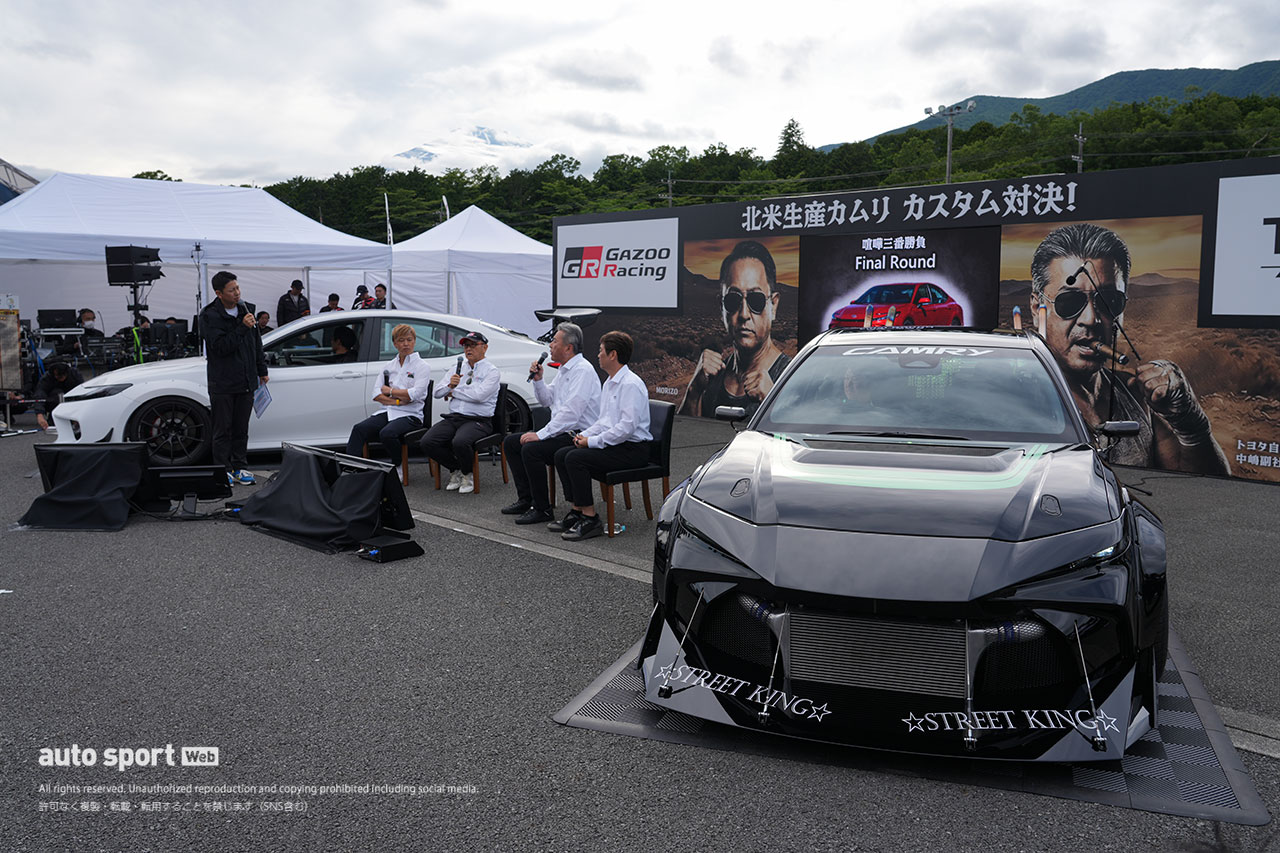 7気筒GRvsグラチャンTR、北米カムリは右ハンドルで日本販売へ。トヨタの異次元カスタム対決が富士24時間で勃発