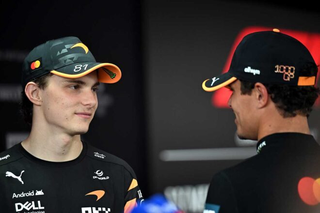 オスカー・ピアストリ＆ランド・ノリス（マクラーレン）