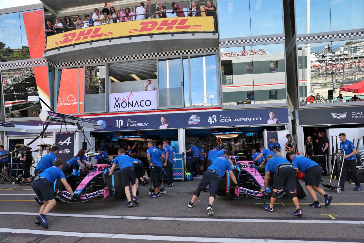 2026年F1第6戦モナコGP　ピエール・ガスリー、フランコ・コラピント（アルピーヌ）