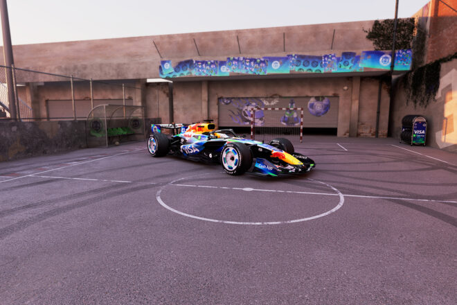 レーシングブルズ『VCARB 03』／2026年F1第7戦バルセロナ・カタルーニャGPの特別マシンカラーリング
