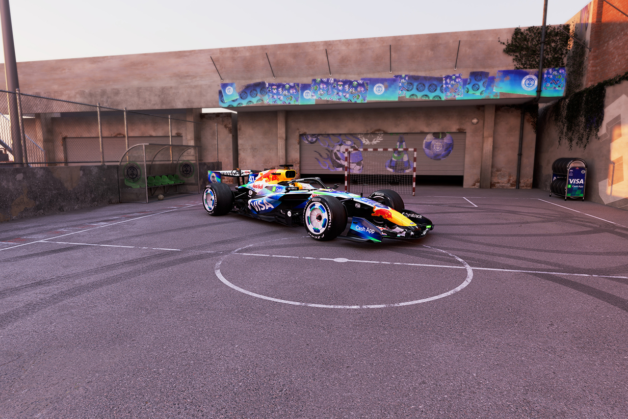 レーシングブルズ『VCARB 03』／2026年F1第7戦バルセロナ・カタルーニャGPの特別マシンカラーリング