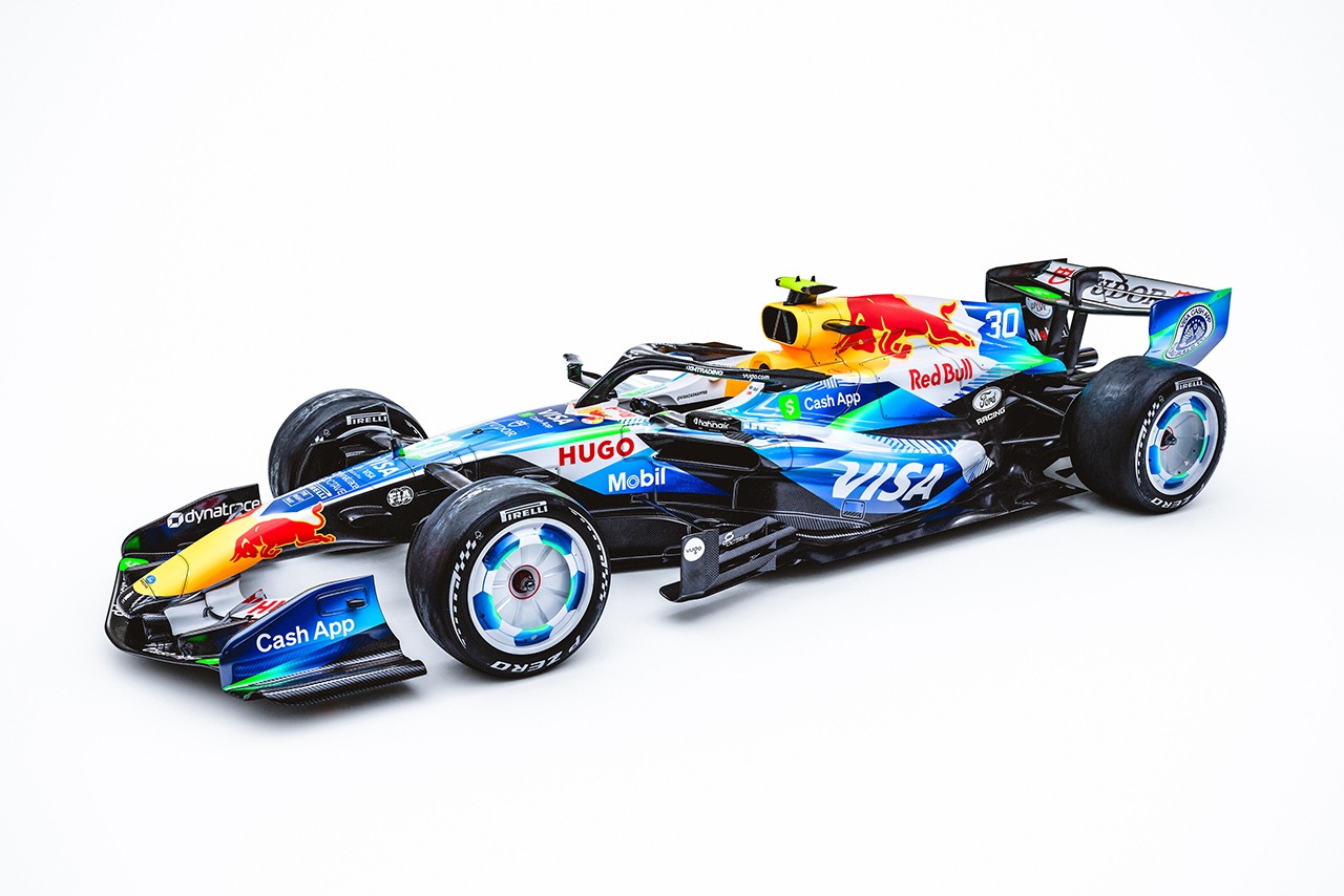 レーシングブルズ『VCARB 03』／2026年F1第7戦バルセロナ・カタルーニャGPの特別マシンカラーリング