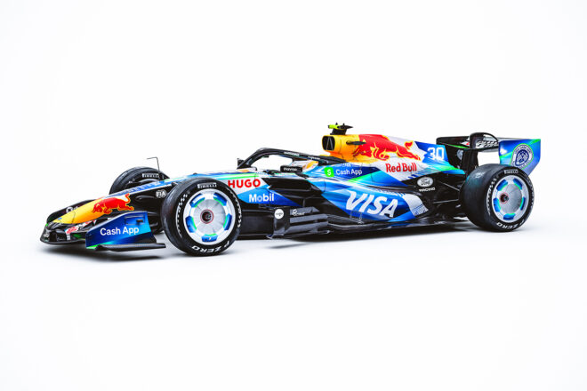 レーシングブルズ『VCARB 03』／2026年F1第7戦バルセロナ・カタルーニャGPの特別マシンカラーリング