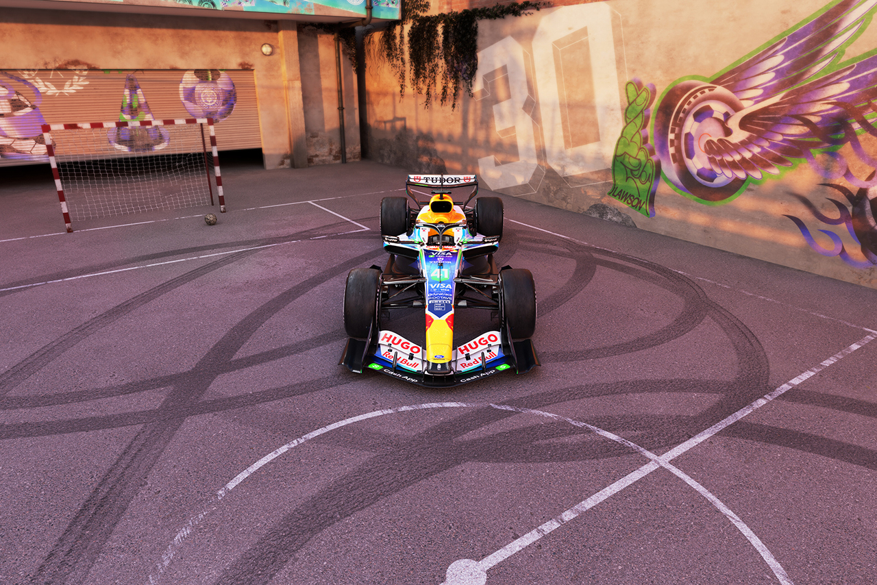 レーシングブルズ『VCARB 03』／2026年F1第7戦バルセロナ・カタルーニャGPの特別マシンカラーリング