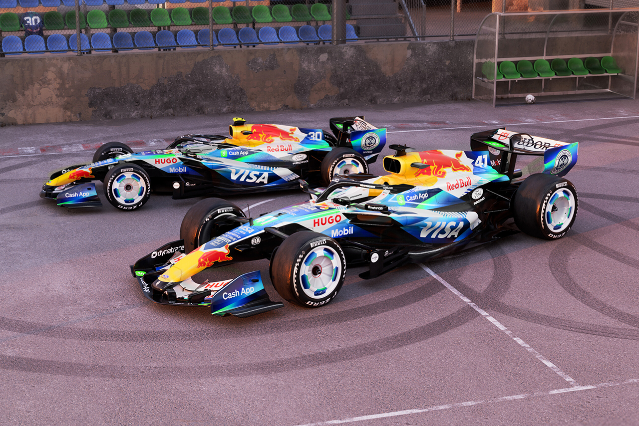 レーシングブルズ『VCARB 03』／2026年F1第7戦バルセロナ・カタルーニャGPの特別マシンカラーリング
