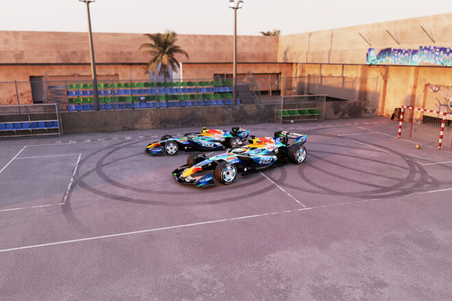 レーシングブルズ『VCARB 03』／2026年F1第7戦バルセロナ・カタルーニャGPの特別マシンカラーリングSI202606100060