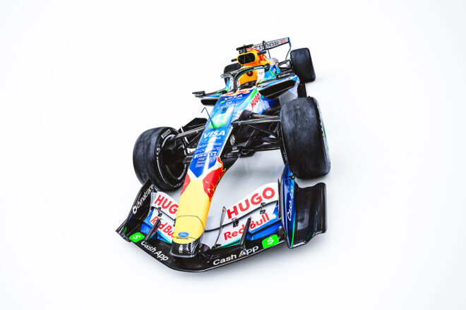 レーシングブルズ『VCARB 03』／2026年F1第7戦バルセロナ・カタルーニャGPの特別マシンカラーリング