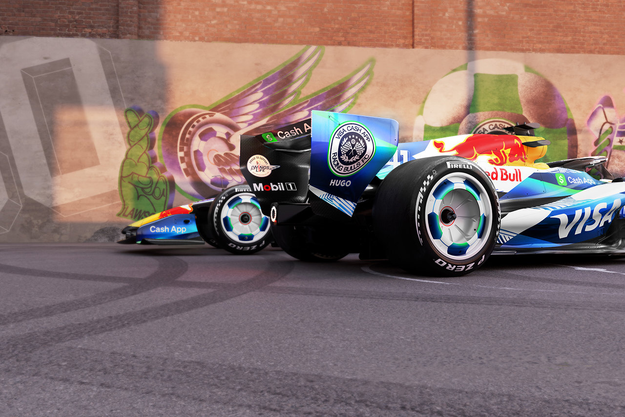 レーシングブルズ『VCARB 03』／2026年F1第7戦バルセロナ・カタルーニャGPの特別マシンカラーリング