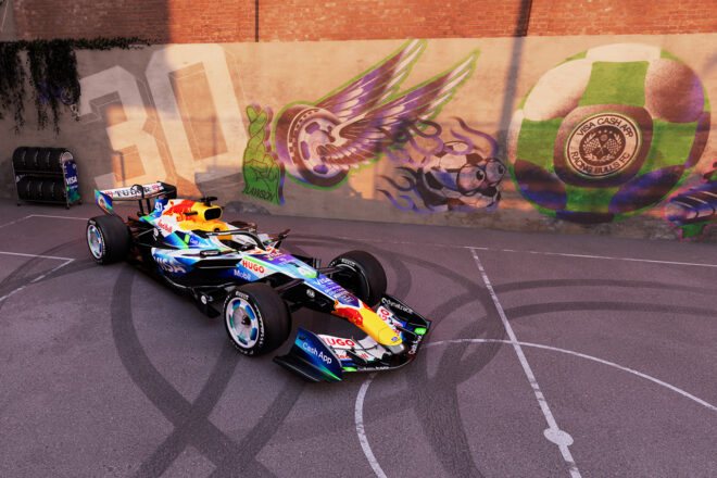 レーシングブルズ『VCARB 03』／2026年F1第7戦バルセロナ・カタルーニャGPの特別マシンカラーリング