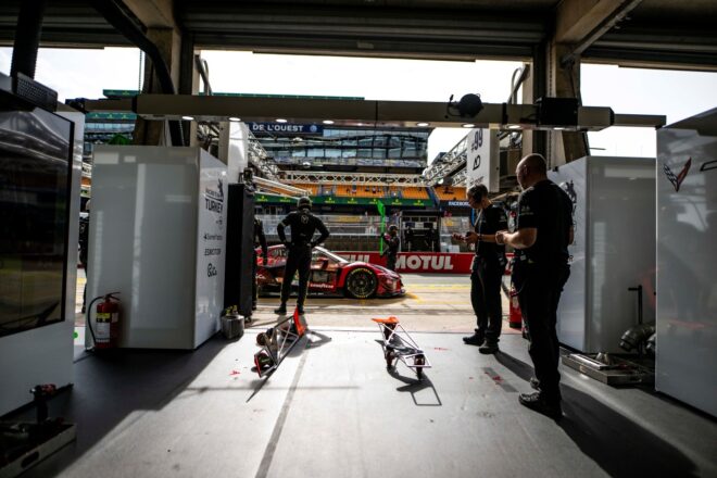 第94回ル・マン24時間レース予選でLMGT3クラス暫定首位の34号車シボレー・コルベットが車検失格に