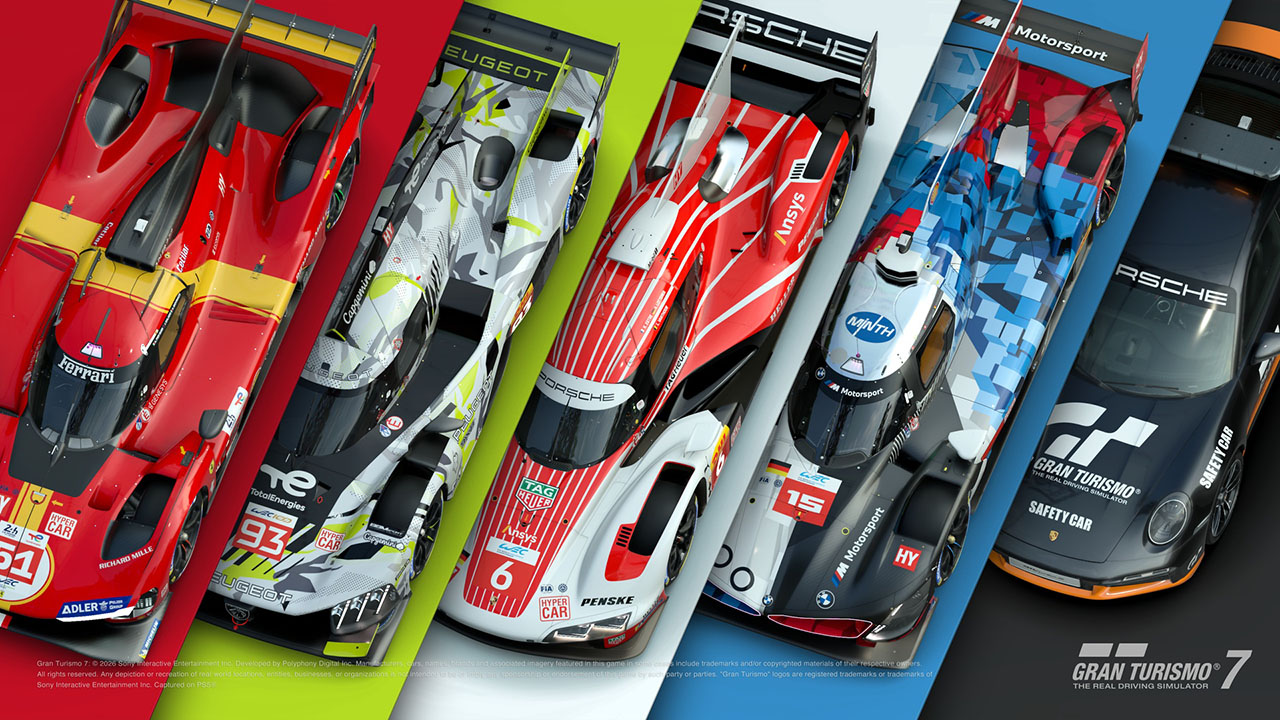 グランツーリスモ7のアップデートが11日より配信開始。WEC／IMSAのハイパーカーが多数追加に