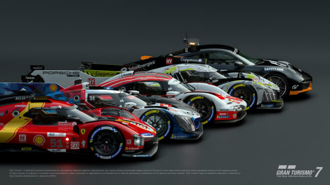 グランツーリスモ7のアップデートが11日より配信開始。WEC／IMSAのハイパーカーが多数追加に
