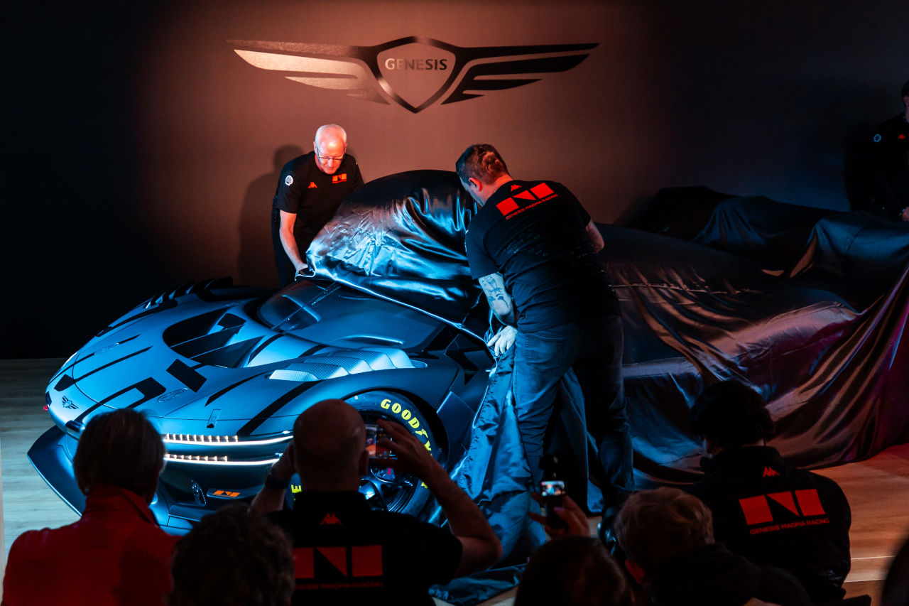 ジェネシス、ル・マンで『マグマGT3コンセプト』を世界初公開。LMDh以外の可能性を探る研究開発車