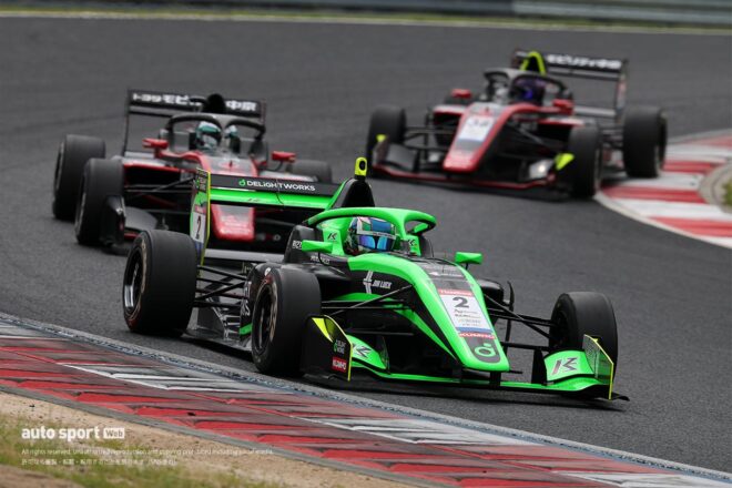 スーパーフォーミュラ・ライツ第10戦岡山は三井優介が連勝。卜部和久が2位でDELiGHTWORKS RACINGが初のワン・ツー
