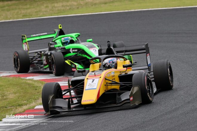 全日本スーパーフォーミュラ・ライツ選手権第12戦岡山は三井優介が制し3連勝。ランキングで梅垣清を逆転