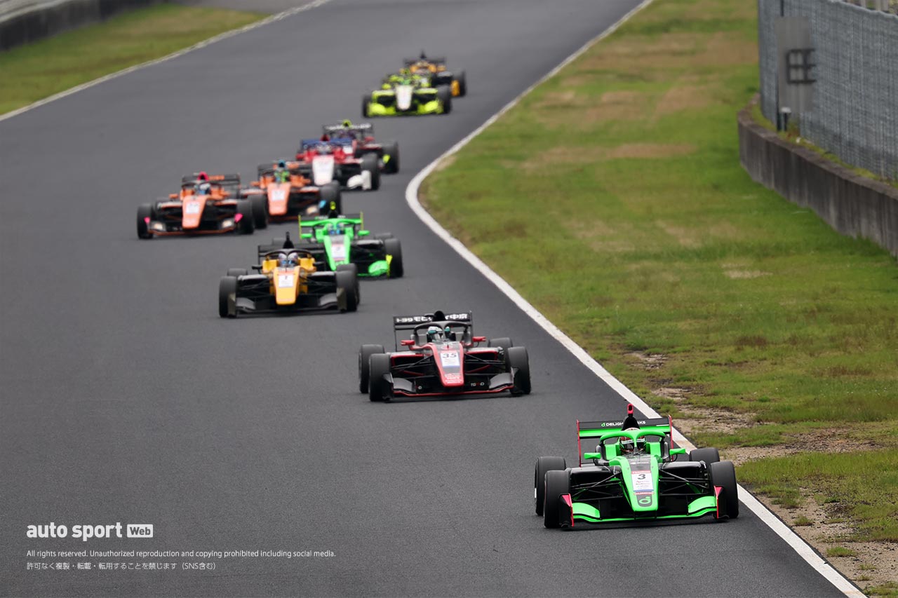 全日本スーパーフォーミュラ・ライツ選手権第12戦岡山は三井優介が制し3連勝。ランキングで梅垣清を逆転