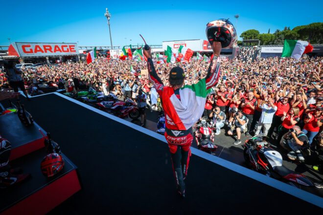 ニッコロ・ブレガ（Aruba.it Racing – Ducati）