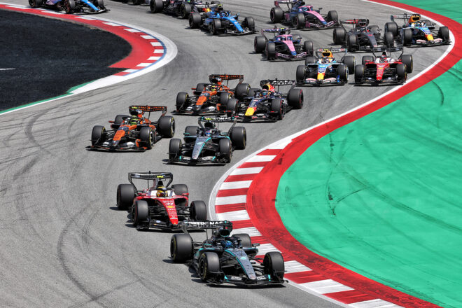 2026年F1第7戦バルセロナ・カタルーニャGP　決勝スタート