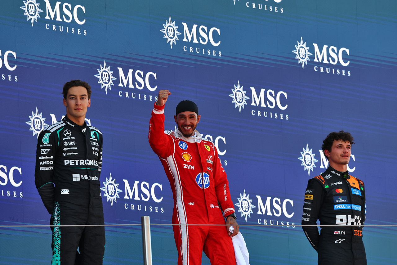 2026年F1第7戦バルセロナ・カタルーニャGP　表彰式