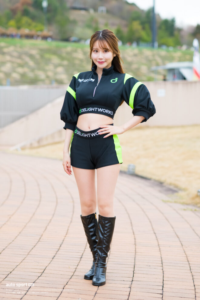 新田妃奈 DELiGHTWORKS RACING スーパーフォーミュラレースアンバサダー 2026年/スーパーフォーミュラの写真①