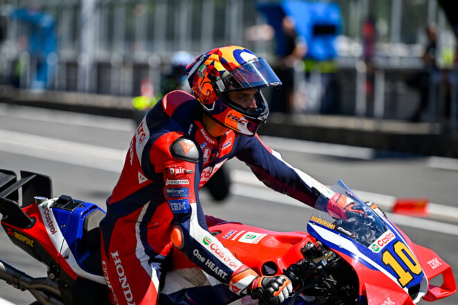 一進一退のホンダ、2日目は高温下の走行に苦戦「予選では良い結果が出せると思っていた」とミル／第9戦チェコGP