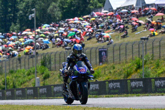 「バイクの感触は悪くないが、スプリントの序盤は何かが違った」とクアルタラロ。ヤマハは4戦連続で入賞逃す／第9戦チェコGP