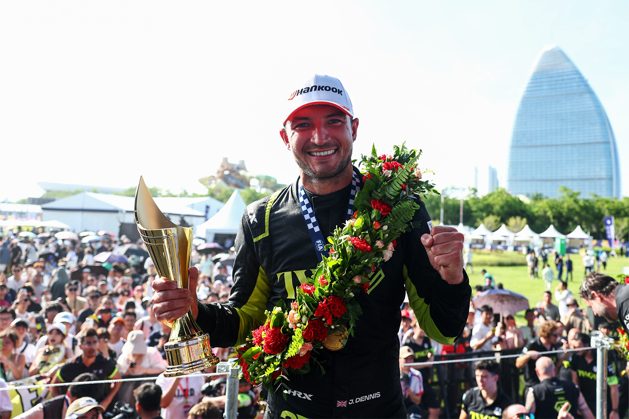 アンドレッティのデニスがポールトゥウインで勝利。僚友ドルゴビッチはペナルティで表彰台剥奪／フォーミュラE第11戦