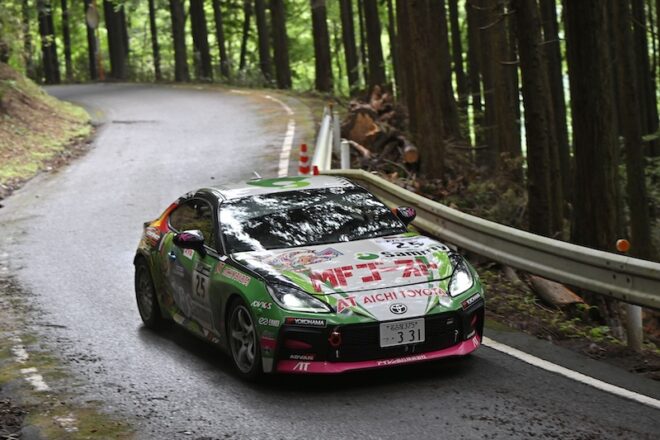 勝田範彦が難コンディションの久万高原ラリーを逆転で制し2連勝。新井敏弘＆大輝は初日に受難／全日本ラリー第4戦