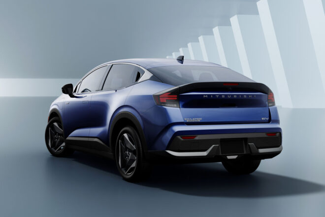 ミツビシ、新型EV『エクリプス スポーツバック』を北米市場に投入。ニッサン・リーフのOEM車