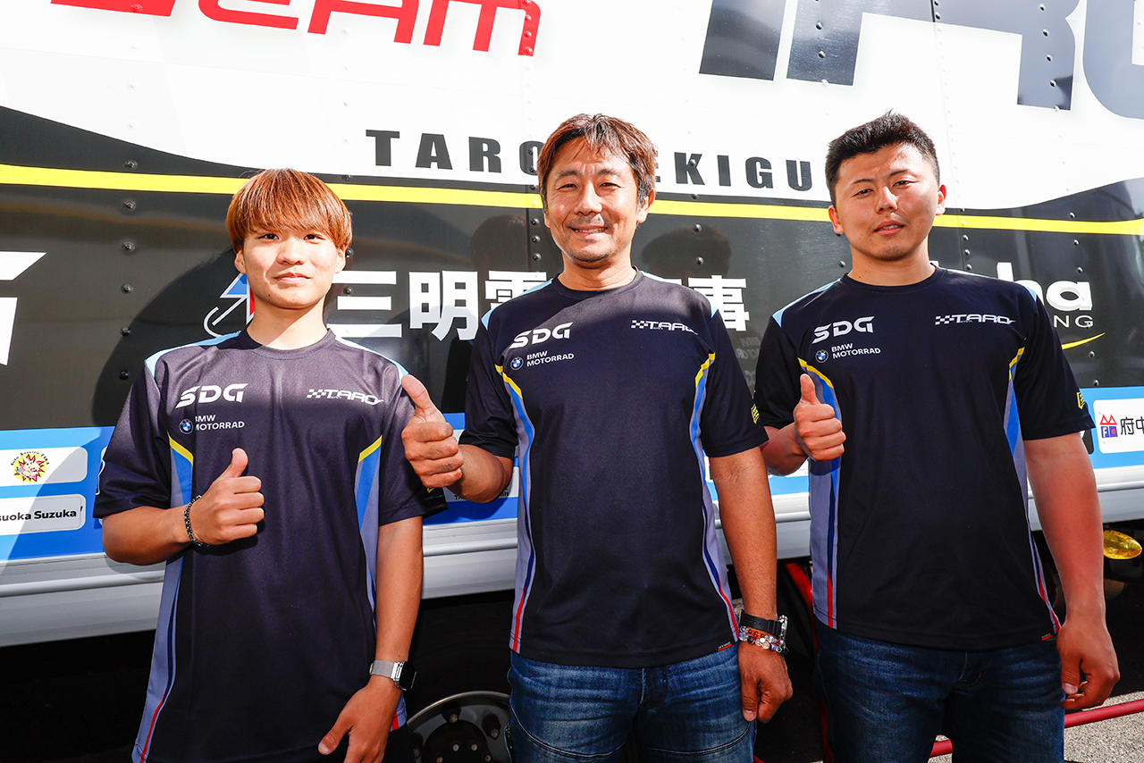最新型BMW M1000RRでチームベスト更新を狙うSANMEI Team TARO PLUSONE with SDG／鈴鹿8耐