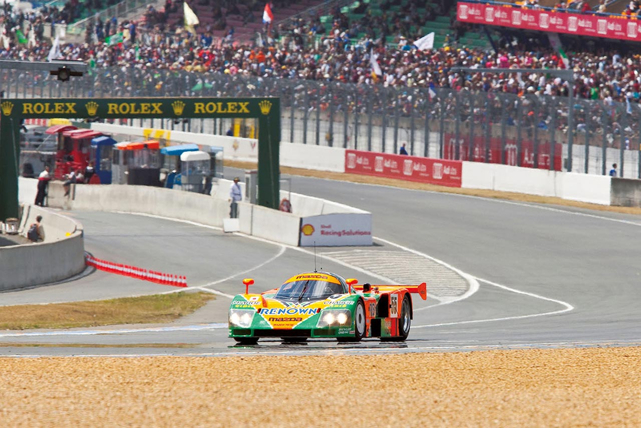 マツダ787Bがふたたびサルト・サーキットへ。優勝35周年を記念しル・マンクラシックでデモラン実施