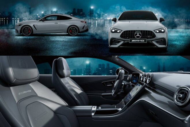 メルセデスAMG、中核クーペ『CLE 53』にカーボン多用の武闘派限定車“Edition Night Carbon”を設定