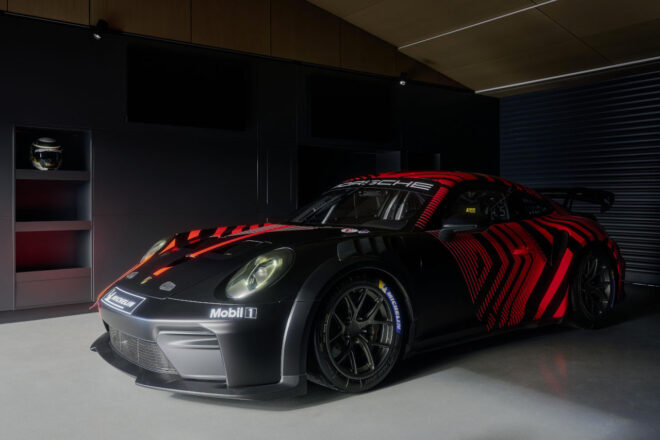 ポルシェが新型GT4マシン『911 GT4 R』を発表。718ケイマンの後継機として2027年デビュー予定