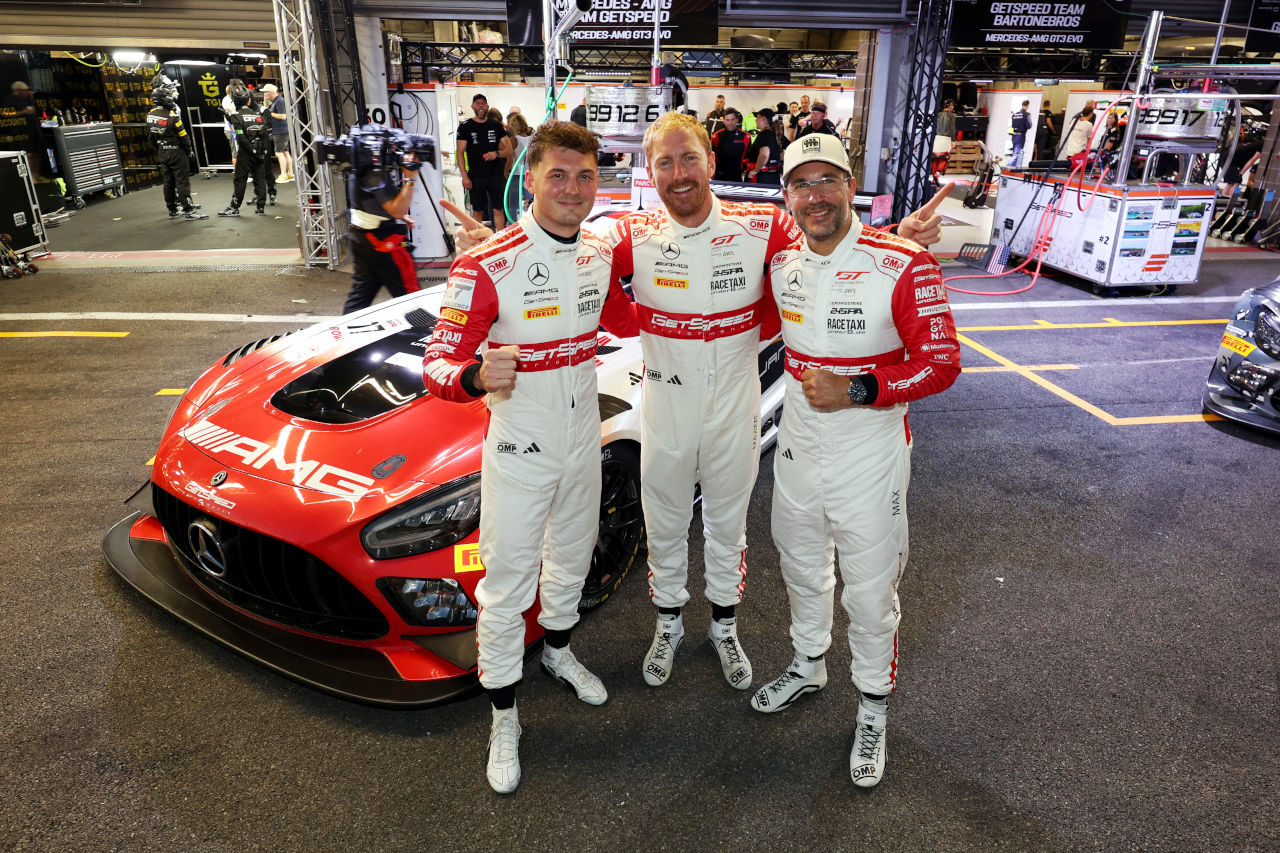 スパ24時間が開幕。予選最速のゲットスピードAMGにまさかのタイム抹消、フェラーリが暫定首位でスーパーポールへ