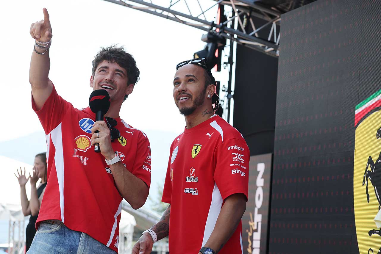 シャルル・ルクレール＆ルイス・ハミルトン（フェラーリ）