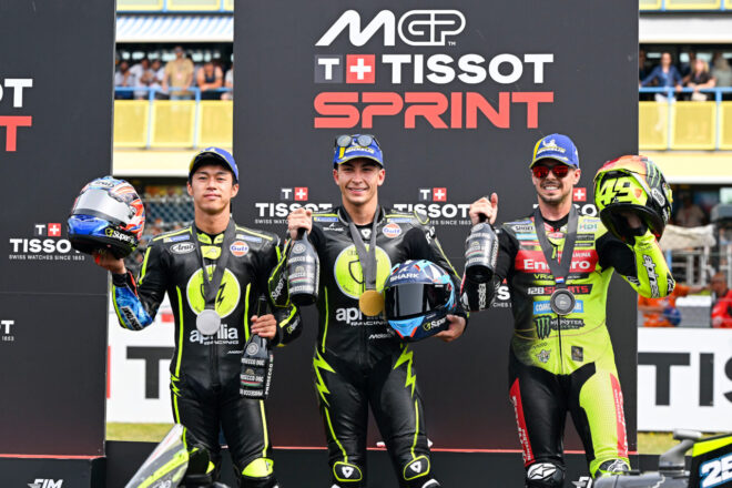 フェルナンデスがスプリントを制して今季2勝目。小椋藍は2連続で表彰台登壇果たす／第10戦オランダGP