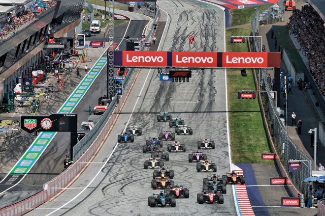 2026年F1第8戦オーストリアGP　スタート