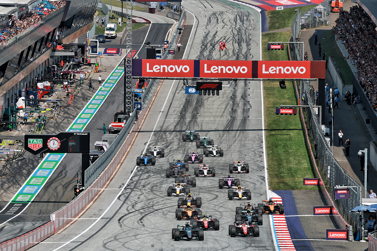 2026年F1第8戦オーストリアGP　スタート