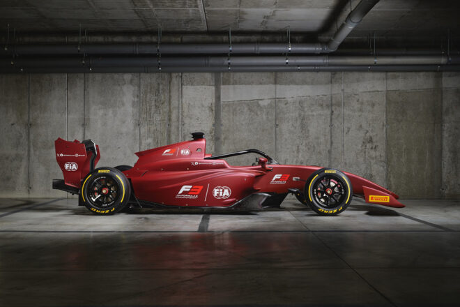 2025年から2027年まで使用予定のFIA F3車両『F3・2025』