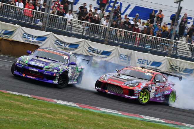 TSUKUBA DRIFTは横井が席巻。2連勝でランキングトップに／D1GP第3戦＆第4戦