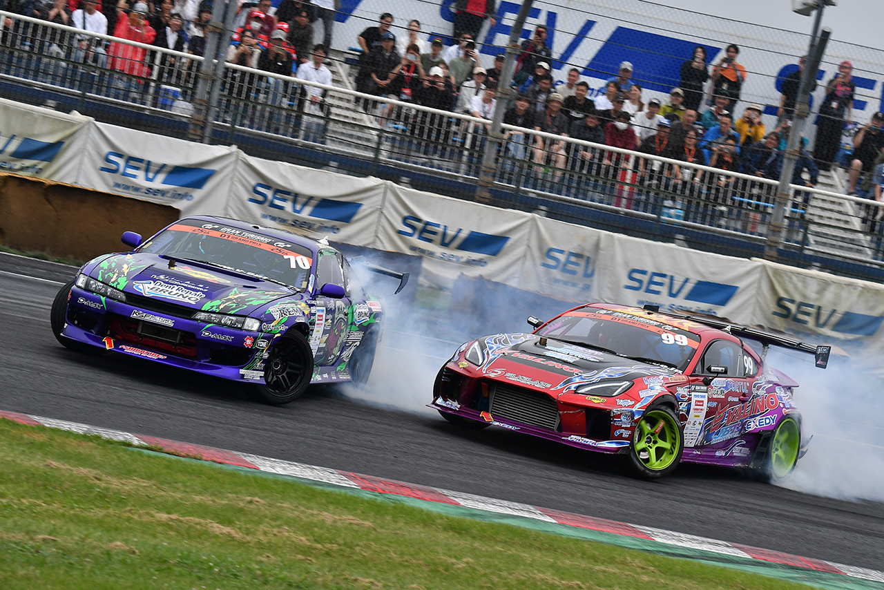 TSUKUBA DRIFTは横井が席巻。2連勝でランキングトップに／D1GP第3戦＆第4戦
