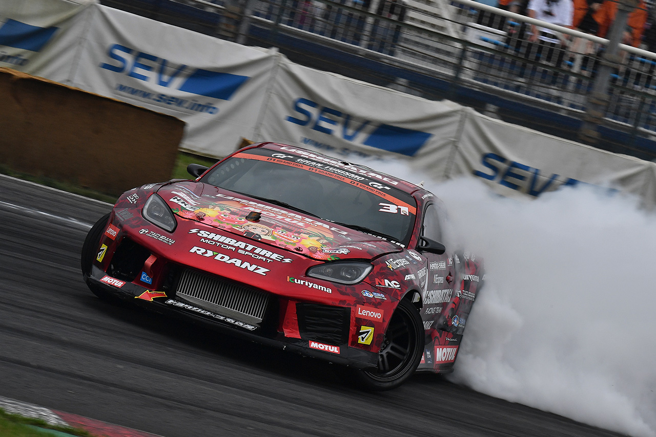 TSUKUBA DRIFTは横井が席巻。2連勝でランキングトップに／D1GP第3戦＆第4戦