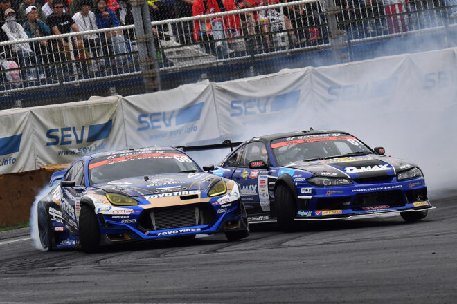 TSUKUBA DRIFTは横井が席巻。2連勝でランキングトップに／D1GP第3戦＆第4戦